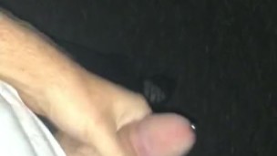 Walking down my driveway and street with my hard cock out.