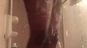 Shower time with Daddy