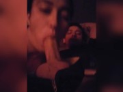 Slutty white whore gives bomb blowjob 3/16