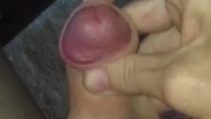 Slow motion morning jerk with cumshot