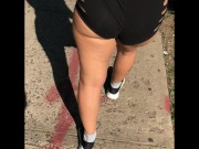 A day out with wife in booty shorts 2/16