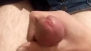 Masturbating with lots of cum finish