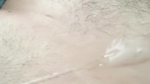Quick Cumshot in panties!