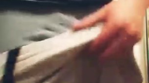 Basketball shorts bulge