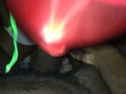 Finally got Little stepsister  home alone 8/16