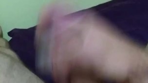 Hot big dick jacking off with nice cumshot
