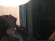 Fat string cigar inhaled