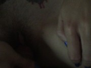 CUM HUNGRY LATINA STEPSIS CUM ON GLASSES 5/16