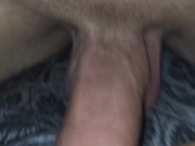 LATINA STEPSIS PLAYS WITH MY COCK CLOSE UP POV 7/16