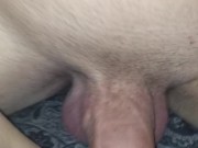 LATINA STEPSIS PLAYS WITH MY COCK CLOSE UP POV 8/16