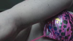 DAYTONA HALE! Oiled Boobs In Shiny Bikini