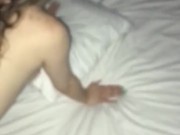 Tight white pussy takes tatted bbc - POV 5/16