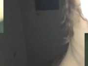 Tight white pussy takes tatted bbc - POV 9/16