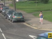 Real brit gags on cock 2/16