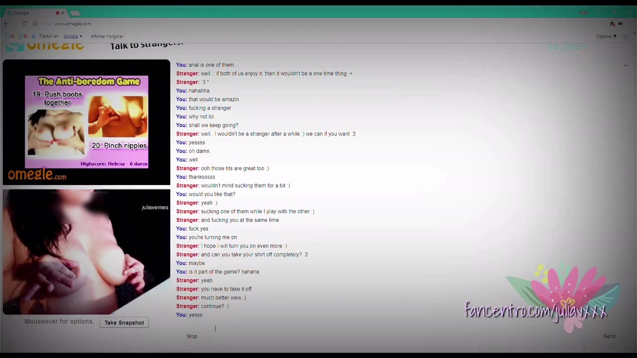OMEGLE GAME GETTING NAKED FOR A STRANGER Redtube Free