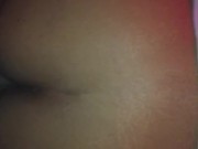 Ebony Bbw throws ass back on black dick 15/16