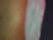 Ebony Bbw throws ass back on black dick 16/16