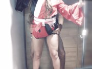 Cosplayer girlfriend fucked from behind. Japanese girl dances and fucks 8/16