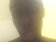 In the shower