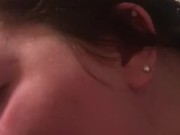 Gagging and swallowing