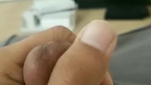 Teen jacking off