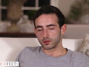 LoveHerFeet - Vienna Black's Orgasmic Toe Sucking Session