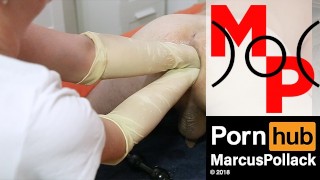 Marcus Pollack gets fisted and stretched with two hands