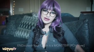 ENDzoned: Your Crush is a MONSTER! POV Vore PREVIEW full @ c4s.com/97977