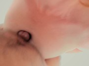 Titfuck Quickie | Cum on Ginger Large Natural Breast Sperm Rubbing Boobs 13/16
