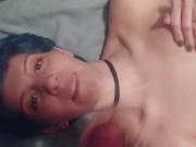 Milf eagerly sucks big cock 14/16