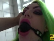 Gagged bdsm slut analized 4/16