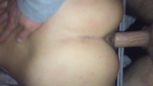 Fucking Mrs bareback- quickie cumshot