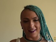 Inked subslut Orion Starr tormented before intense hammering 3/16