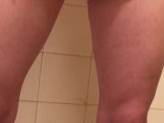 Hard Cock Panty Pissing; Daddy's girl Pees Panties