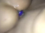 DP with diamond and super wet pussy creampie from a bhc amateur couple 14/16