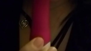 Chubby girl plays with her pussy and squirts while her boyfriend is home