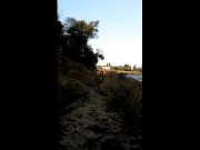 cirelda naked  on the lake