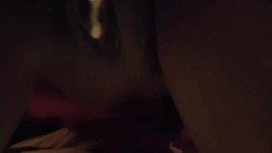 Queef Video Ebony Teen babysitter closeup queefing