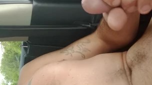 Semi hard cock intense light cumming.