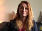 Raunchy subslut Princess Paris slurps cum after rough plow 3/16