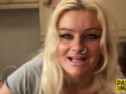 Handcuffed dominated slut 5/16