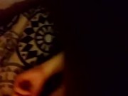 Tattooed Petite Goth Girl Blowjob and Fuck 14/16