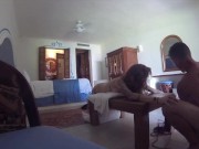 AmithystRose Gets Tied Down and Fucked In the Ass In Cancun 2/16