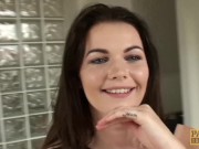 Slag subslut Tasha Holz big tits bounce hard during cowgirl 7/16