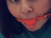 Gag Ball Babe - Screenshot 15 of 16 - Amature Pov