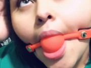 Gag Ball Babe