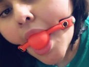 Gag Ball Babe - Screenshot 8 of 16 - Drool