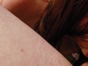 Good Girl throat fucks herself 11/16