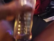 BBC Fast Stroking With Stroker - Screenshot 10 of 16 - Big Black Dick