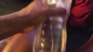 BBC Fast Stroking With Stroker